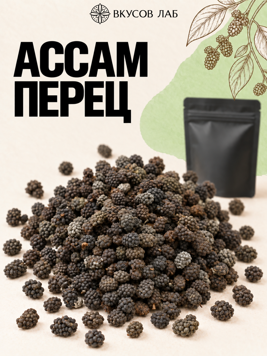 Ассам перец целый